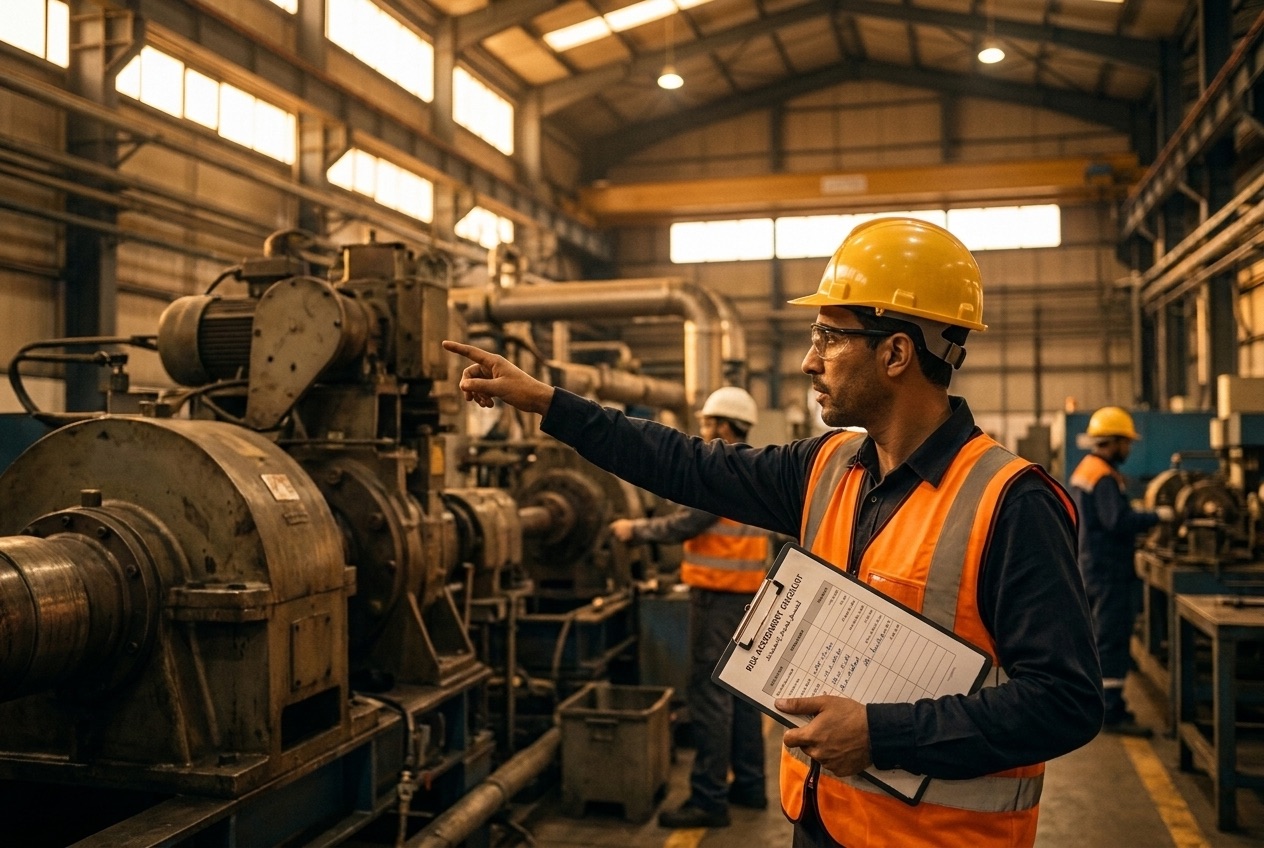 Évaluation des risques en usine